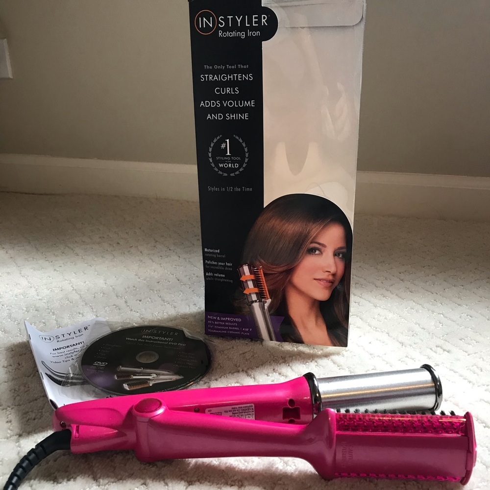 Instyler Rotating Iron Curling Iron Straightner